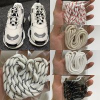 High Quality 100/120/140/160cm Round Shoelace Women Men Sports Casual Basketball Sneakers Black White Shoes Laces Strings