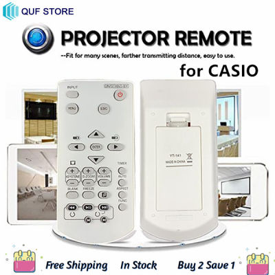Projector Remote Control for CASIO Projector YT-141 XJ-A142 XJ-A147 XJ-A242 XJ-A247 Replacement Remote Control