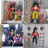 SHFiguarts GT Super Saiyan 4 Vegeta Goku อะนิเมะ Action Figure Z SS4ของเล่นสะสมคริสต์มาสของขวัญตุ๊กตา