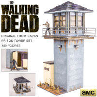 Model โมเดล งานแท้ 100% McFarlane Toys AMC The Walking Dead TV Series เดอะวอล์ก กิงเดด The Prison Tower Building Set ชุดหอคอยเรือนจำ 459 PCS/PZS ฟิกม่า อนิเมะ มังงะ manga ฟิกเกอร์