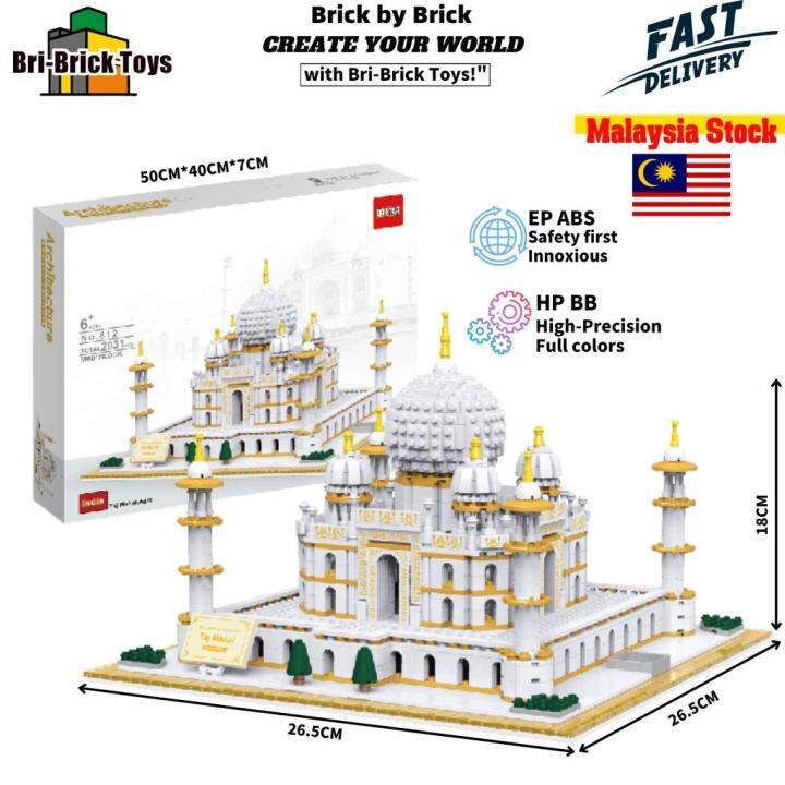 Bri-Brick Toys Taj Mahal Building Blocks Architecture Landmarks ...
