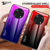 Nana Ko Electron】เคส NovaY90 ZROTEVE เคสกระจกนิรภัยไล่ระดับสีสำหรับ Huawei Nova Y91 Y90 Y71 Y70บวก Y61 Y60 Y 90 70 71 61เคสเคสมือถือ