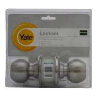 จัดส่งด่วน! ลูกบิดห้องน้ำ YALE KN-VCA5122US32D หัวกลม สีสเตนเลส YALE KN-VCA5122US32D STAINLESS STEEL BATHROOM KNOB มืออาชีพเรื่องประตู ประตูราคาถูก พร้อมเก็บเงินปลายทาง