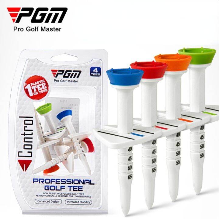 PGM Golf Tee Adjustable Limit Aiming Assist 77mm 4 pcs/box QT022 Lazada