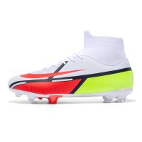 High Top Football Shoes Men Soccer Boots Long Spikes Outdoor Soccer Training Sneakers TF FG Chuteira Futebol Women New Hot Sale