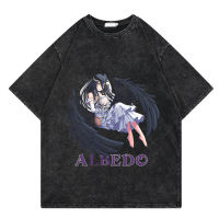 ญี่ปุ่น Anime Overlord พิมพ์ Tshirt ผู้ชายผู้หญิงขนาดใหญ่ T เสื้อ Crewneck Tees ผู้ชาย Harajuku Vintage เสื้อยืดคุณภาพสูง T-Shirt