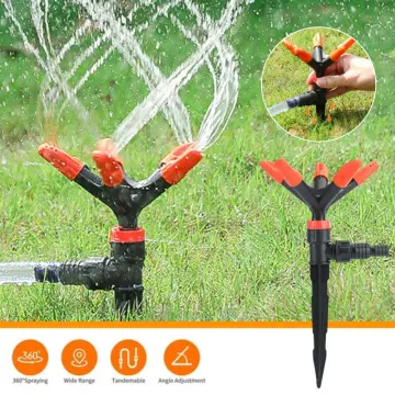 Adjustable 360 Degree sprinkler Automatic Lawn Irrigation Head Plant  Watering System In-ground Sprinkler Irrigation Device - AliExpress