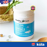 Viên uống Omega 3 Úc Healthy Care Fish Oil 1000mg Omega 3 400 viên thumbnail