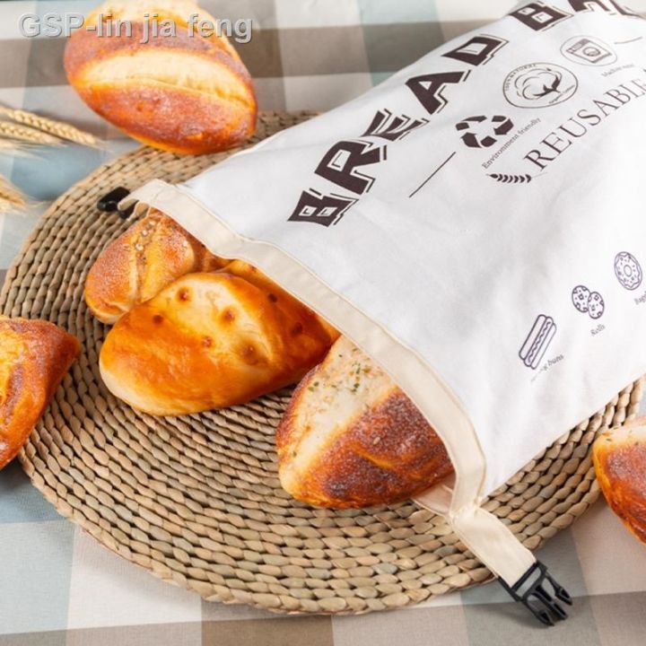 ขนมปังฝ้ายแบบเชือกรูดใช้ซ้ำได้อุปกรณ์จัดระเบียบอาหารกระเป๋าสิ่งของใช้ในบ้าน