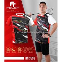 ℗✲✗ Felet Badminton Jersey Felet Jersey Round Neck Jersi Murah Shirts Tee Baju Dry By Fleet