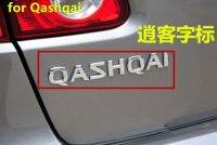 สำหรับ Nissan Qashqai ประตูท้ายรถ J11 J10 ABS ป้ายติดถังน้ำพับได้พกพาได้3D Logo Huruf ภาษาอังกฤษโลโก้รถแต่งรถ