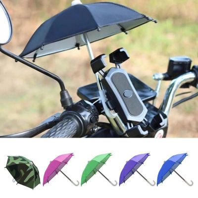 Mobile Phone Holder Motorcycle Bicycle Umbrella Portable Waterproof Motorcycle Umbrella Toy Umbrella Riding Bracket Waterproof