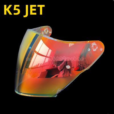 Helmet Visor for AGV K5 JET Shields Uv Protection Windshield Sunshield Casco Moto Accessories