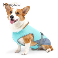 Benepaw ระบายความร้อนสุนัขเสื้อกั๊กฤดูร้อนระบายอากาศป้องกันรังสียูวีเย็นเสื้อผ้าสัตว์เลี้ยงที่มีน้ำหนักเบาลูกสุนัขแจ็คเก็ตสำหรับการเดินการฝึกอบรมตั้งแคมป์