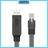 SQMETR 1.5ม. 3ม. สายคอนโซล USB 8P8C RS232อนุกรม USB ไปยัง RJ45สายอะแดปเตอร์สายเคเบิลคอนโซล