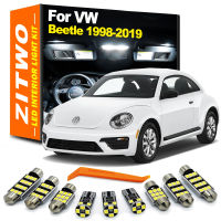 ZITWO หลอดไฟ LED ภายในในร่มโดมแผนที่ชุดไฟสำหรับ VW Volkswagen Beetle 1998 - 2011 2013 2015 2016 2017 2018 2019อุปกรณ์เสริม