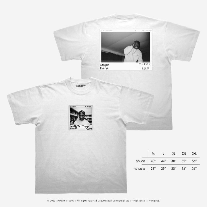 new-2pac-polaroids-oversized-100-organic-cotton-เรียบง่ายและเหมาะสำหรับเยาวชน