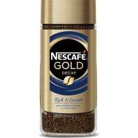 nescafe gold decaf rich and smooth กาแฟสกัดคาเฟอีน  200g