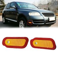 Auto Left Right Front Bumper Lamp Side Marker Light Lamp Reflector for Touareg 2003-2006 7L6945119 7L6945120