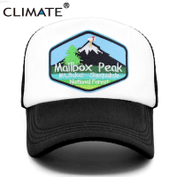 2023 New CLIMATE New Hike Green Cap Cool Mailbox Peak Trucker Cap Forest Cap Hat Peak Mountain Hiking Baseball Cap Cool Summer Mesh Cap Versatile hat