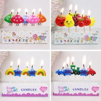 Birthday cake candle decoration children 39;s baby party layout creative smokeless shape cartoon cute net red