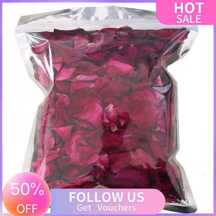 YONGDA💕 New Romantic Natural Dried Rose Petals Bath Dry Flower Petal 10