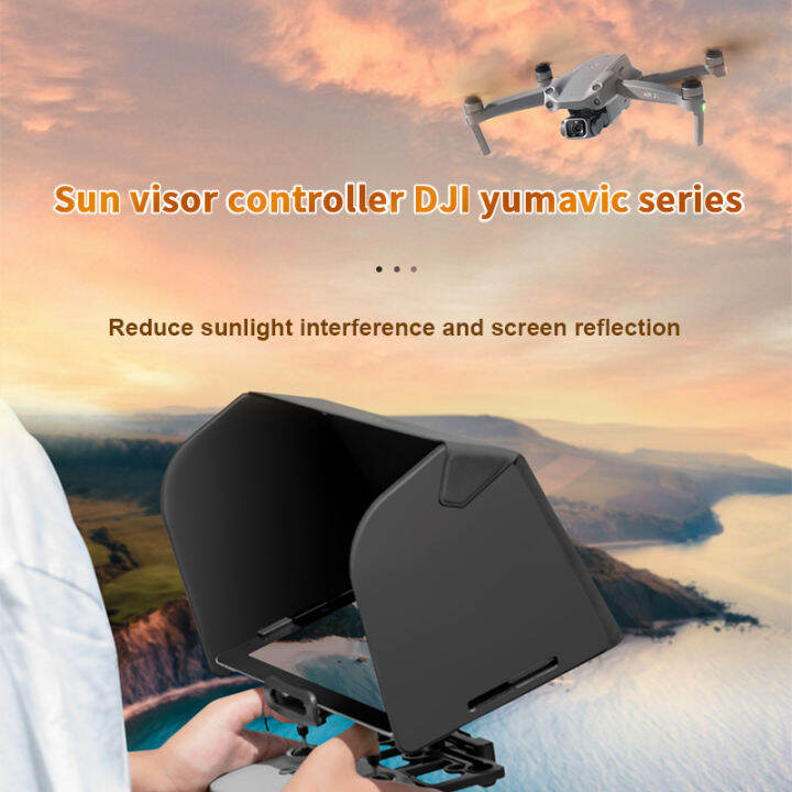 สำหรับ-dji-mavic-3-air-22s-mini-233pro-rc-n1รีโมทคอนลแท็บเล็ต-sun-hood-cover-anti-สะท้อนแสง-sunshade-อุปกรณ์เสริม