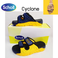 Scholl Cyclone รองเท้าScholl ?ส่งฟรี เก็บคูปองได้เลย?รองเท้าแตะ รองเท้าชาย รองเท้าหญิง รองเท้าหนัง รองเท้าสกอลล์ไซโคลน 1u-1955 มี 6 สี 3-9