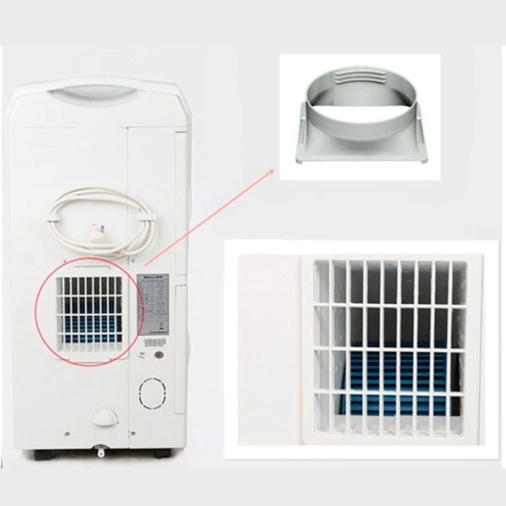 hot-xijxexjwoehjj-516-2-square-interface-150mm-portable-mobile-air-conditioning-exhaust-hose-adapter-air-conditioning-unit-pipe-connector