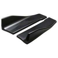 Universal Car Side Skirt Bumper Spoiler Splitter Protector Scratch Accessories 35cm/13.78Inch 2PCS (ABS)