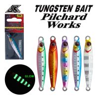 【CW】 JK Metal Jig PWTG 10G 20G 30G TungstenFixture SinkingArtificialSeawater Fishing Bait