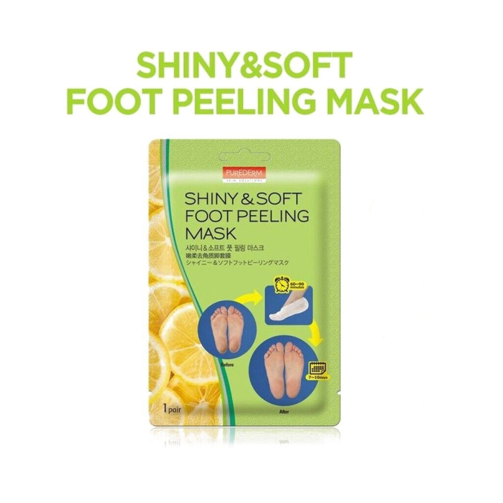 Shiny & Soft Foot Peeling Mask Lazada PH
