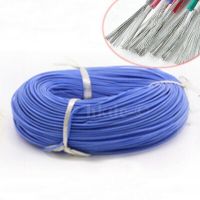 【✲High Quality✲】 fka5 1-50เมตร12awg-30AWG สายเคเบิล Rc สายซิลิโคนสีน้ำเงิน Ul3135ฉนวนกันความร้อนสูงลวดทองแดงหุ้มดีบุก