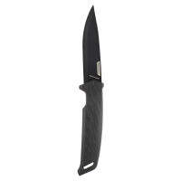 มีดพกแบบใบมีดยึดตายตัวสำหรับการส่องสัตว์รุ่น SIKA 100 (สีดำ) Fixed-blade hunting knife Sika 100 10cm - Black GRIP Binocular for Camping outdoor camping Camping, Backpacking, Hiking เดินป่า มีดพกพา มีดเดินป่า