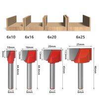 ชุดเครื่องตัดมิลลิ่งด้านล่างสำหรับทำความสะอาดก้านขนาด6มม. 4/5ชิ้นสำหรับงานแกะสลักไม้เครื่องมือเจาะเราเตอร์คาไบด์ Cnc