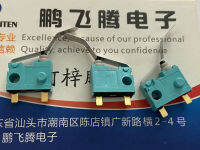 1PCS ญี่ปุ่น Turquoise ขนาดเล็กกันน้ำรถประตูล็อคปุ่ม Micro Switch 2ฟุตปกติปิด Swing Lever ASQ10400