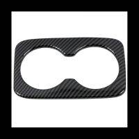 ☜❀❈ Car Carbon Fiber Rear Seat Water Cup Holder Decoration Frame Cover Trim Fit for Dodge Durango 2010-2020