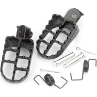 Aluminium Foot Pegs Pedals Firm Footrests Nontoxic Motorcycle Dirt Bike Replacement Parts Foot Rests Accessories For Yamaha PW80