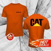 NEW CAT Caterpillar Inc Logo T-Shirt Short Sleeve Ready Stock Size Cotton 170GSM