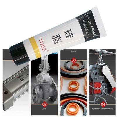 Waterproof Sealing Silicone Grease 50g Anti-leakage Lubricating Grease Silicon-based Valve O-ring S0P4