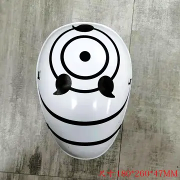 Tobi Obito Mask Naruto Uchiha Cosplay Resin Halloween Mask - China Helmets  and Masks price