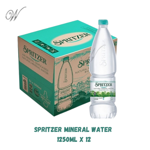 Spritzer Mineral Water (1.25L x 12 = 1 Carton) | Lazada