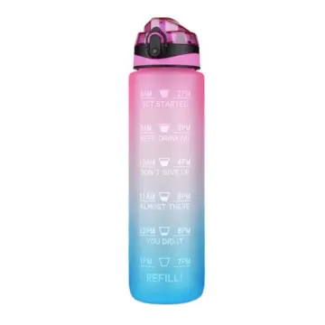 480/550ml Water Bottle Portable Travel Bottles Sports Fitness Cup