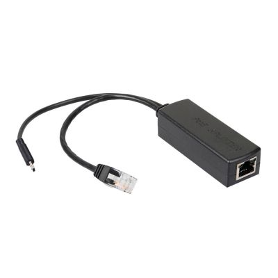 【☸】 Huilopker MALL IEEE 802.3af USB Active Splitter Power Over Ethernet 48V To 5V 2.4A สำหรับ Dropcam หรือ Raspberry Pi