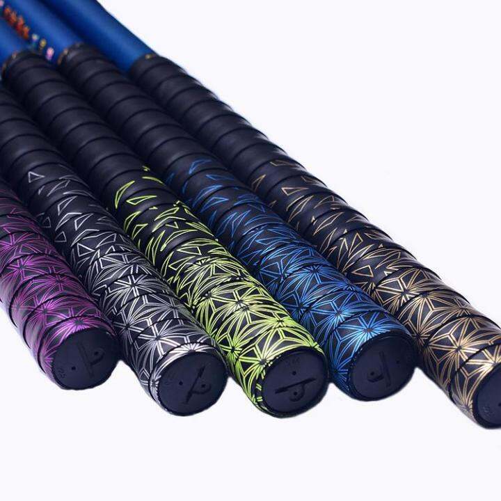 Baseball Bat Grip Tapes Gradient Tennis Badminton Racket Overgrip PU