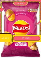 Prawn Cocktail Crisps Walkers 32.5 G.