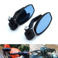 Universal 7/8 quot; 22mm Aluminum Motorcycle HandleBar Ends Side Mirrors For Kawasaki Ninja 300R 300 EX300 250 250R EX250 ER6F ER-6N