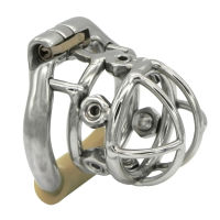 Ergonomic Stainless Steel Stealth Lock Male Chastity Device, Cage, Lock, Ring,Chastity Belt,S072