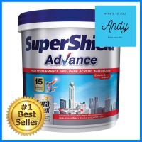 สีน้ำทาภายนอก TOA SUPERSHIELD ADVANCE BASE C กึ่งเงา 1 แกลลอน (3.8 ลิตร)EXTERIOR WATER-BASED PAINT TOA SUPERSHIELD ADVANCE BASE C 1GAL SEMI-GLOSS **หมดแล้วหมดเลย**