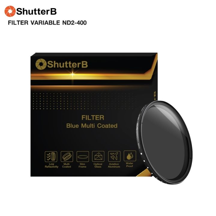 SHUTTER B Multi Coated ND2-400 ND Filter | Lazada.co.th